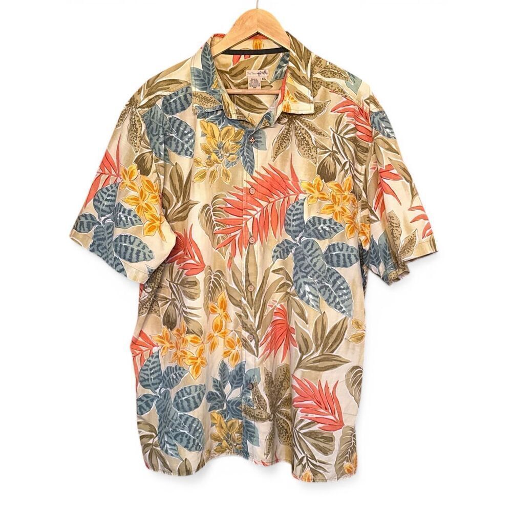 THE TERRITORY AHEAD Vintage Tropical Camp Shirt